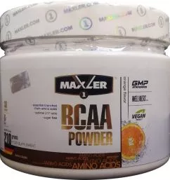 Амінокислота Maxler BCAA Powder 210 г зі смаком апельсина (4260122322596)