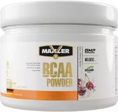 Амінокислота Maxler BCAA Powder 210 г зі смаком вишні (4260122322572)