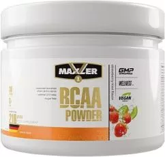 Амінокислота Maxler BCAA Powder 210 г зі смаком полуниці та ківі (4260122322589)