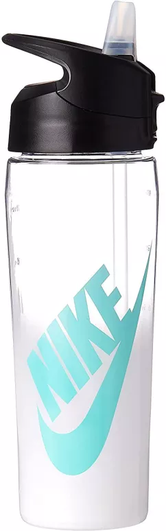 Пляшка для води Nike TR Hypercharge Straw Bottle 24 Oz 709 мл Біла (887791328359)
