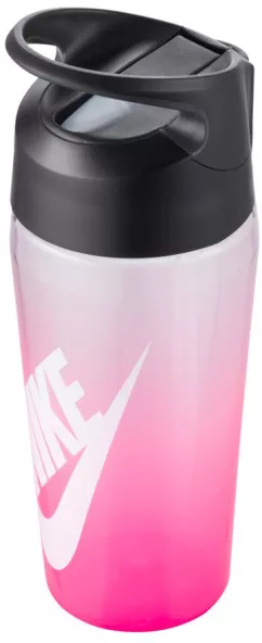 Пляшка для води Nike TR Hypercharge Straw Bottle 16 Oz 473 мл Рожева (887791322968)