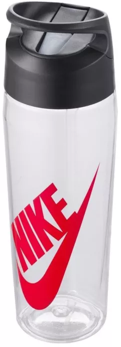Пляшка для води Nike TR Hypercharge Straw Bottle 24 Oz 709 мл Прозора (887791328328)