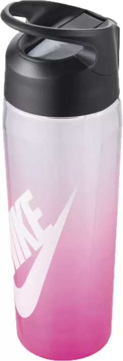 Пляшка для води Nike TR Hypercharge Straw Bottle 24 Oz 709 мл Рожева (887791328526)