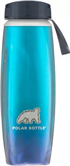 Пляшка Polar Bottle Ergo Aurora Cyan 650 мл Різнобарвний (IB22AUC)