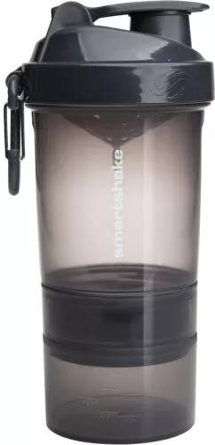 Шейкер спортивний SmartShake Original2GO 600 мл Dark Gray (10561401)