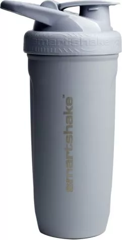 Шейкер спортивний SmartShake Reforce Stainless Steel 30oz/900 мл Gray (11150003)