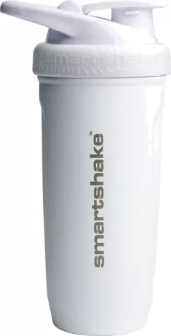 Шейкер спортивний SmartShake Reforce Stainless Steel 30oz/900 мл White (11150203)