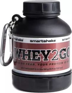 Контейнер SmartShake Whey2Go Funnel Pillbox 110 мл Black (80106801)