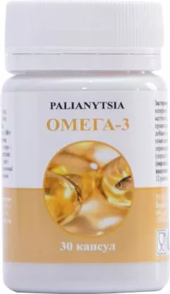 Омега-3 Palianytsia 1000 мг 30 капсул (9780201342840)