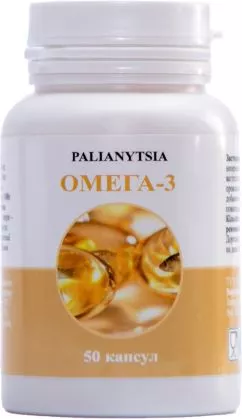 Омега-3 Palianytsia 1000 мг 50 капсул (9780201432857)