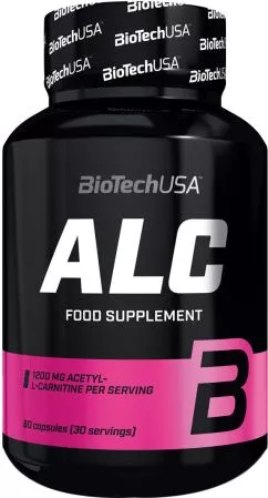 Жироспалювач Biotech ALC (ацетил) 60 капсул (5999076234158)