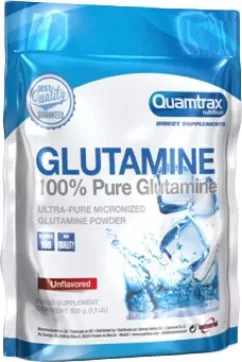 Глутамін Quamtrax Glutamine 500 г (8436046974647)
