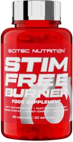 Комплекс для схуднення Scitec Nutrition Stim Free Burner 90 капсул (5999100026063)