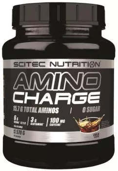 Аминокислота Scitec Nutrition Amino Charge 570 г Кола(5999100005921)