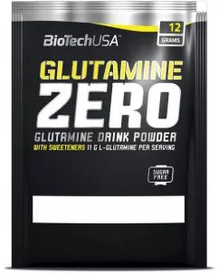 Глутамін Biotech Glutamine Zero 12 г Персиковий чай з льодом(5999076227372)
