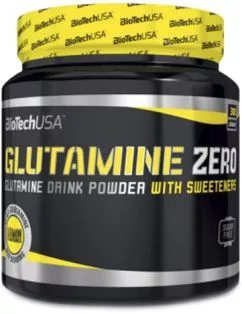Глутамін Biotech Glutamine Zero 300 г Лимон(5999076227310)