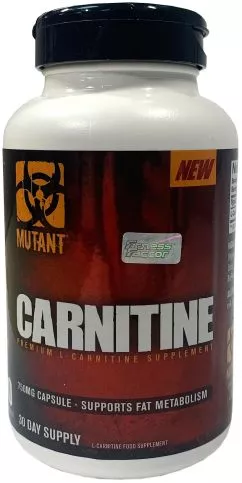Жироспалювач Mutant L-Carnitine 90 капсул (627933241166)