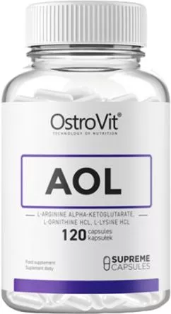 Аминокислота OstroVit Supreme Capsules AOL 120 капсул (5903246225518)