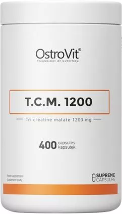 Креатин OstroVit Supreme Capsules T.C.M. 1200 400 капсул (5903246228519)