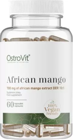 Жироспалювач OstroVit African Mango vege 60 капсул (5903246223187)