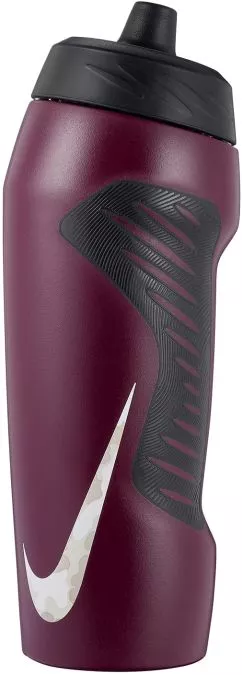 Пляшка для води Nike N.000.3524.640.24 Hyperfuel Bottle 24OZ 709 мл Чорно-фіолетова Унісекс (887791733559)