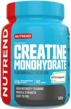 Передтренувальний комплекс Nutrend Creatine Monohydrate Creapure 500 г (8594014860191)