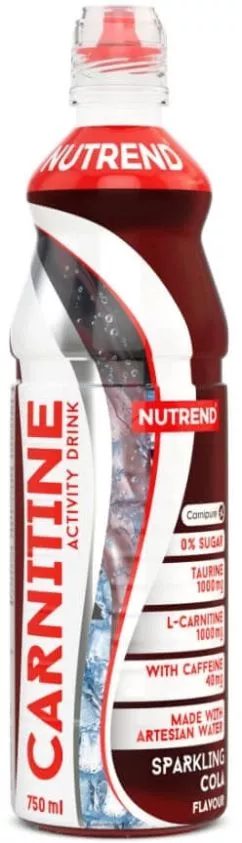 Жироспалювачі Nutrend Carnitine Activity Drink With Caffeine 750 мл Кола (8594073170071)