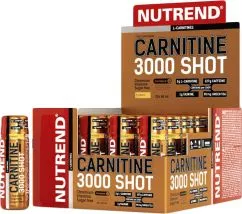 Жироспалювачі Nutrend Carnitine 3000 Shot 20х60 мл полуниця (8594073177582)