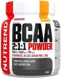 Аминокислота Nutrend BCAA 2:1:1 Powder 400 г Черная смородина (8594073174345)