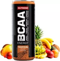 Аминокислота Nutrend BCAA Energy 330 мл Тропические фрукты (8594014866179)