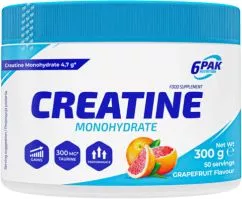 Креатин 6PAK Creatine Monohydrate 300 г грейпфрут (5902811814553)