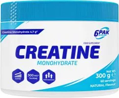 Креатин 6PAK Creatine Monohydrate 300 г Натуральный (5902811814539)