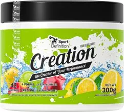 Креатин Sport Definition Creation 300 г яблоко-лимон (5902114044145)