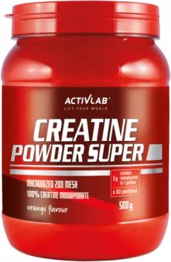 Креатин ActivLab Creatine Powder Super 500 г круга (5907368862095)