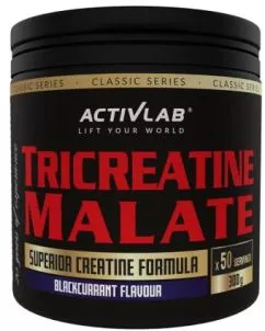 Креатин малат ActivLab Tri Creatine Malate 300 г чорна смородина (5907368800592)