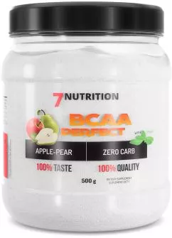 Амінокислота 7Nutrition BCAA Perfect 500 г Яблуко-груша (5903111089658)