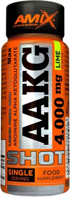 Аминокислота Amix AAKG 4000 мг Shot 60 мл Лайм (8594060005935)