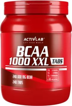 Амінокислота ActivLab BCAA 1000 XXL 240 таблеток (5907368827827)