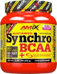 Амінокислота Amix Pro Synchro BCAA 300 г Кавун (8594159530317)