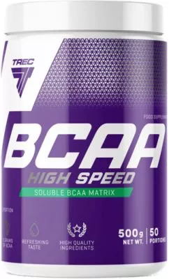 Амінокислотний комплекс Trec Nutrition BCAA High Speed 500 г Кола (5902114019204)