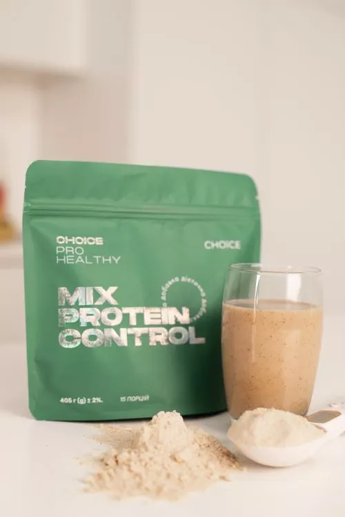 Коктейль для схуднення Choice Pro Healthy Mix Protein Control (99101019101) - фото №2
