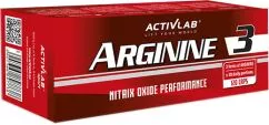 Аминокислота ActivLab Arginine 3 120 капсул (5907368806341)