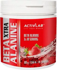 Аминокислота Бета-аланин ActivLab Beta Alanine Xtra 300 г Клубника (5907368822303)