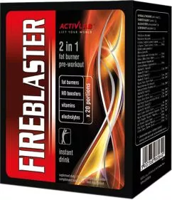 Предтренировочный комплекс ActivLab Fireblaster 20x12 г Тропические фрукты (5907368860640)