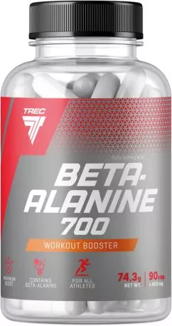 Бета-аланін Trec Nutrition Beta-Alanine 700 90 капсул (5902114018726)