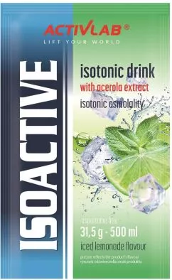 Изотоник ActivLab Isoactive 31.5 г Лимонад (5907368831046)