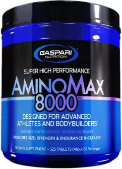 Аиминокислотный комплекс Gaspari Amino Max 8000 325 таблеток (646511040830)