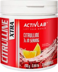 Амінокислота Цитрулін ActivLab Citrulline Xtra 200 г Лимон (5907368861265)