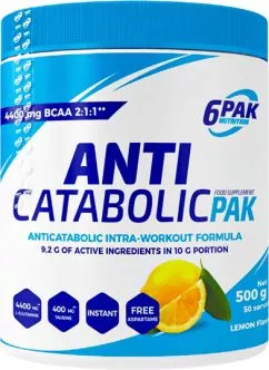 Аминокислотный комплекс 6PAK Anticatabolic Pak 500 г Лимон (5906660531180)