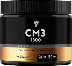 Креатин малат Trec Nutrition Gold Core CM3 1300 180 капсул (5902114012274)